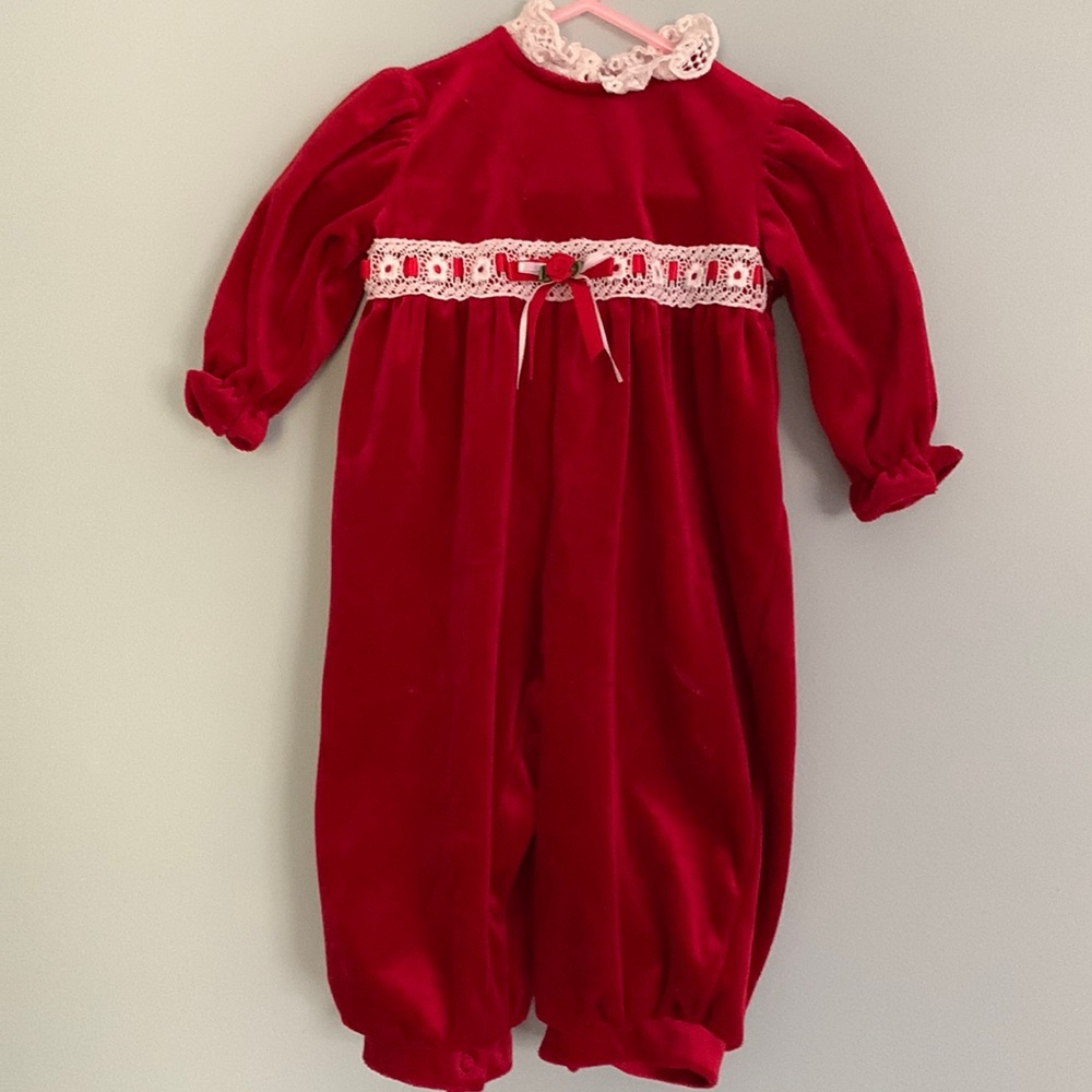 Infant holiday onesie